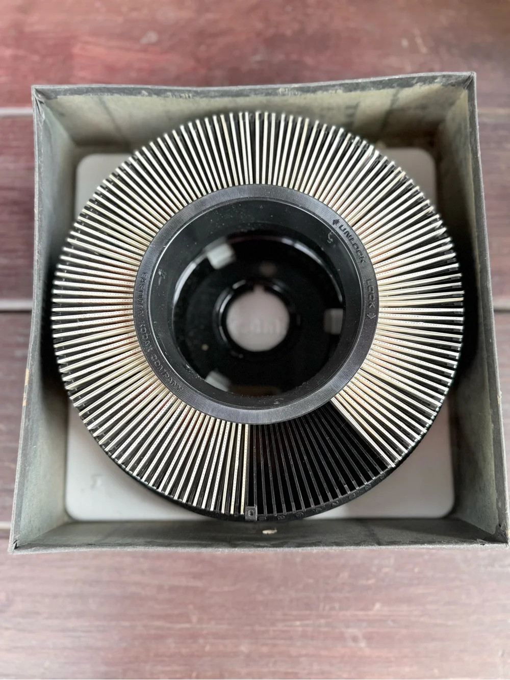 Kodak Carousel 140 Slide Tray for Kodak Slide Projector 140 Capacity w/ Clips